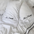Personalized Mr & Mrs Pillowcases | Custom Couple Pillow Covers Wedding Gift
