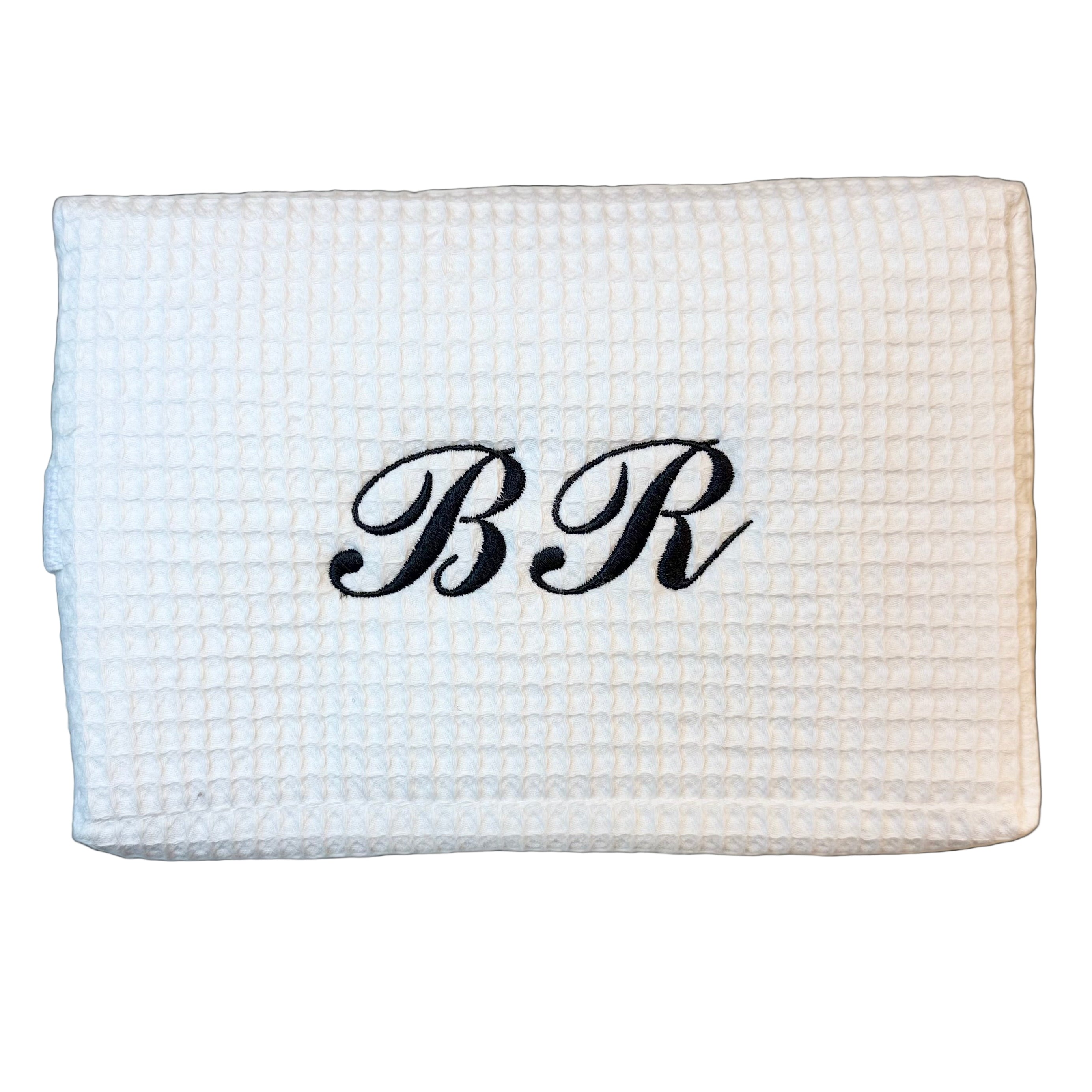 Monogram Waffle Cosmetic Pouch