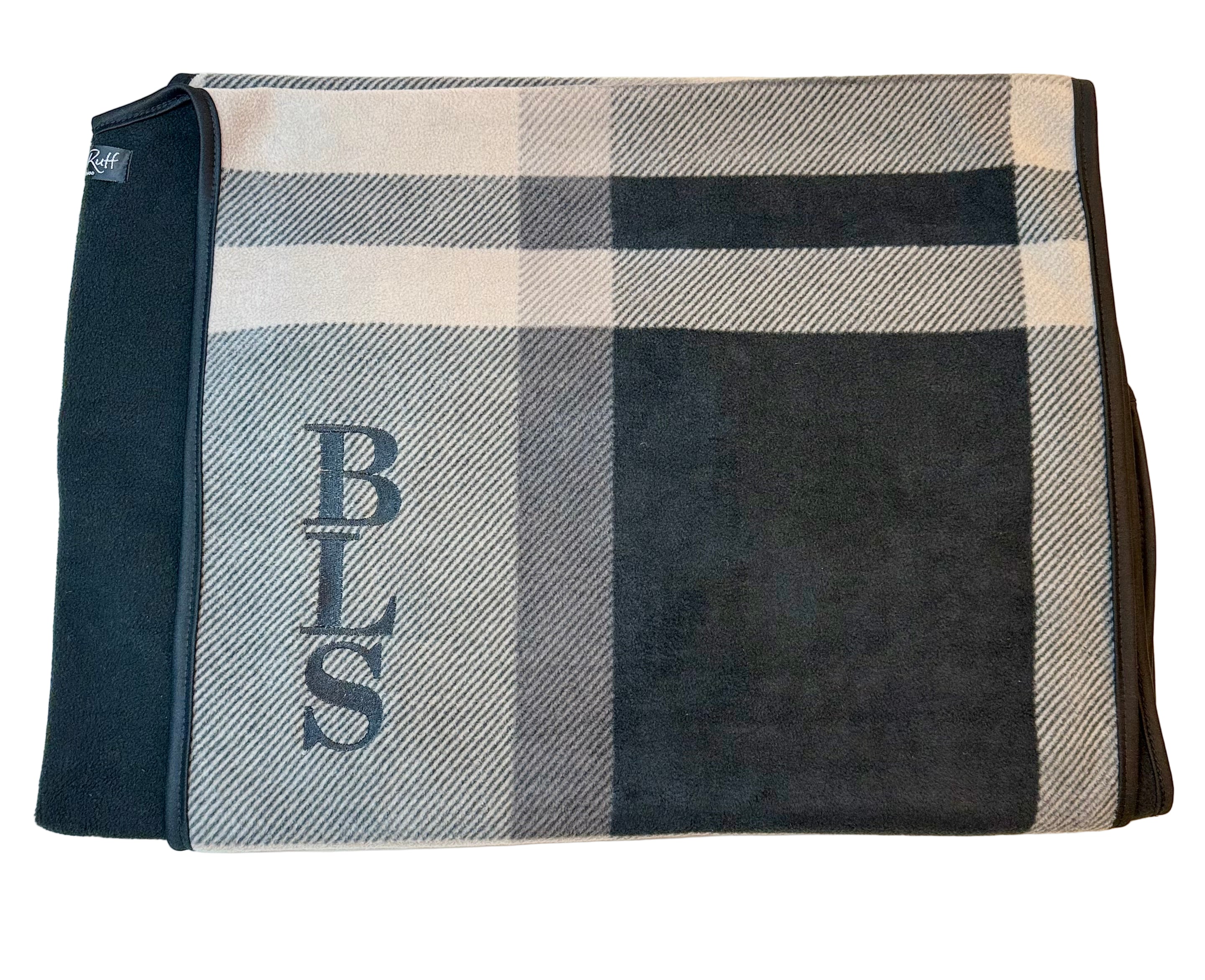 Monogram Plaid Poncho